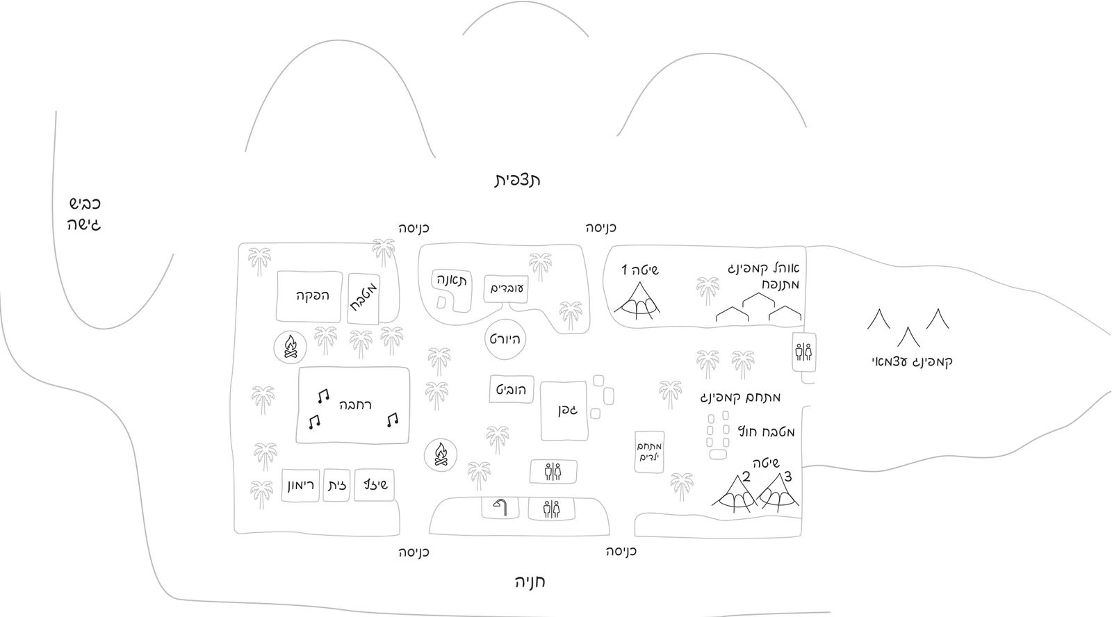 המפה המצוירת של החאן